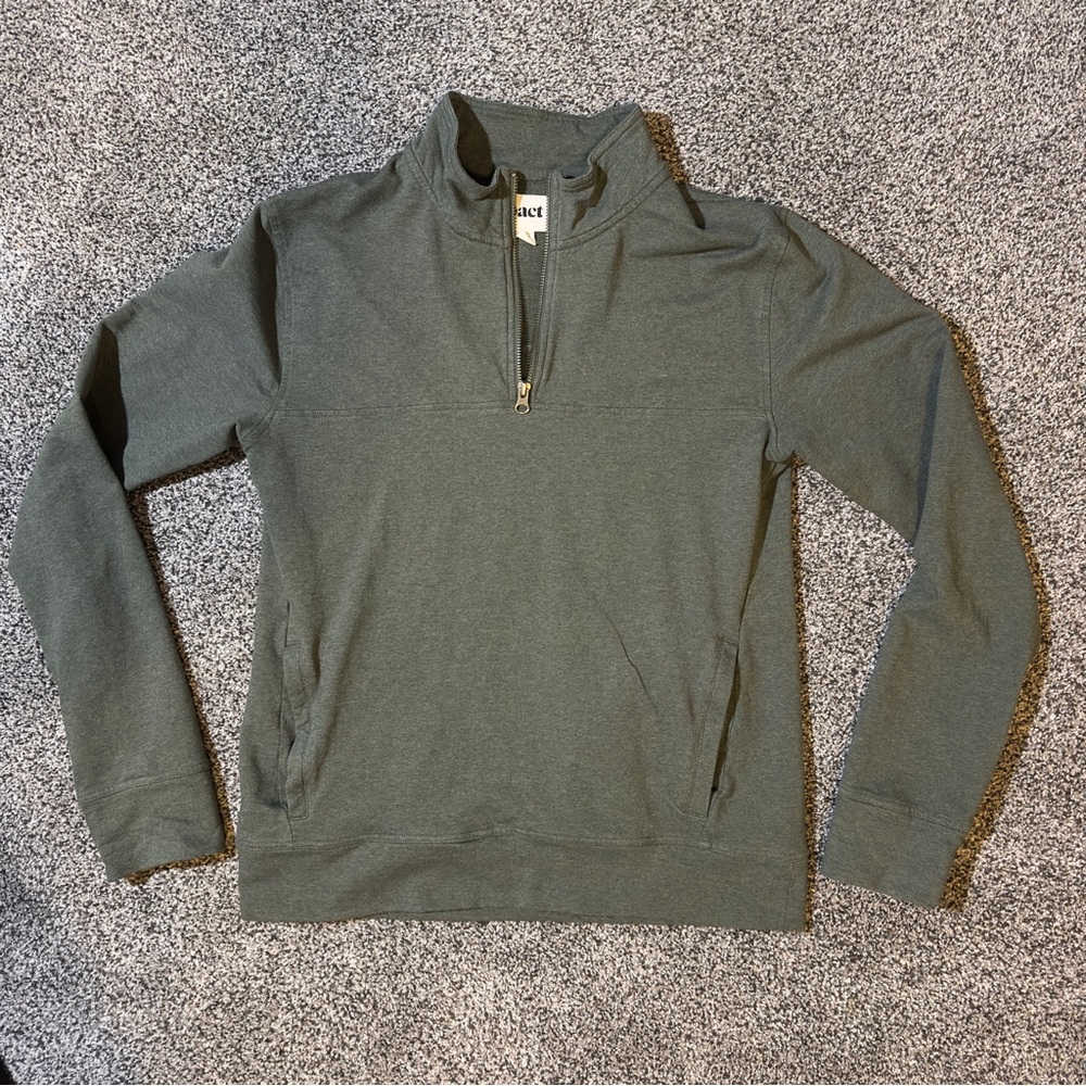 Pact Half-Zip Sweater
